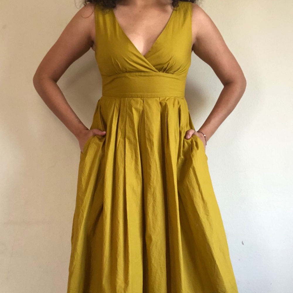 Pleated dress